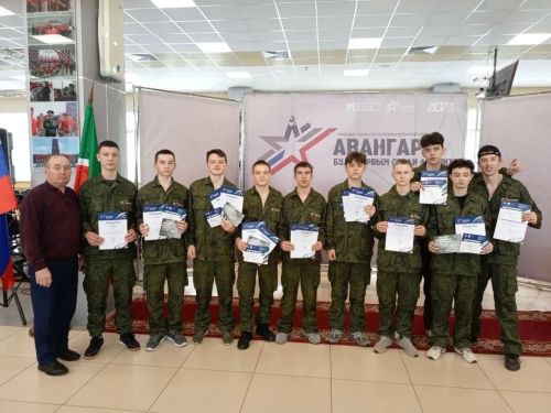 Школьники Дрожжановского района прошли военные сборы в центре «Патриот»