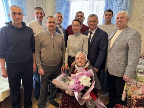 Чүпрәледән педагогик хезмәт ветераны Роза Йосыпова 95 яшьлек юбилее уңаеннан котлаулар кабул итә