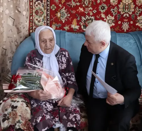 Жительница села Старое Дрожжаное Фасяхатбану Шайхулисламовна Хамзина отметила 96-летие