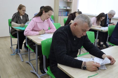 В Дрожжановском районе написали «Диктант Победы»