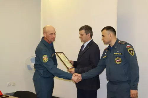 В Дрожжановском районе РТ отметили день пожарной охраны