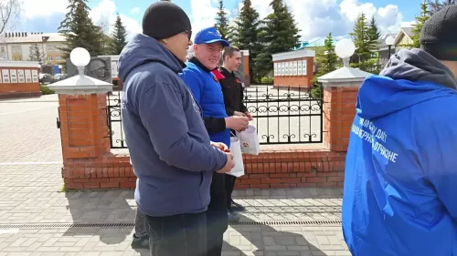 В Дрожжановском районе стартовали патриотические акции «Георгиевская лента» и «Красная гвоздика»