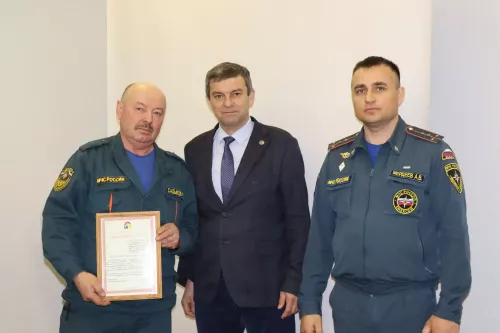 В Дрожжановском районе РТ отметили день пожарной охраны