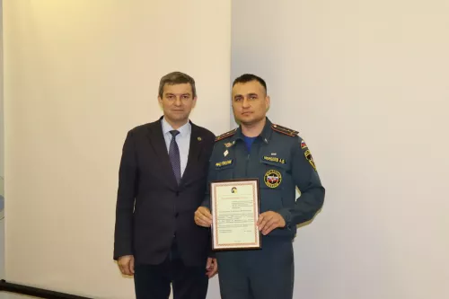 В Дрожжановском районе РТ отметили день пожарной охраны