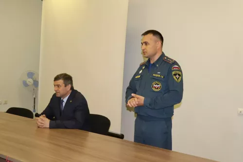 В Дрожжановском районе РТ отметили день пожарной охраны