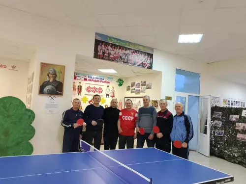 Два села Дрожжановского района отметили День здоровья теннисным турниром