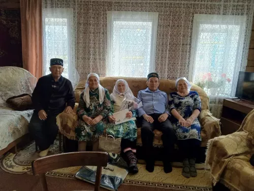 Жительница села Старое Шаймурзино Мушфика Камалова отметила 96-летие
