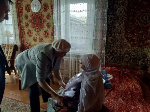 Ветерана труда из Дрожжановского района поздравили с 95-летним юбилеем