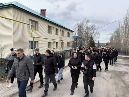 Дрожжановцы прошагали десять тысяч шагов