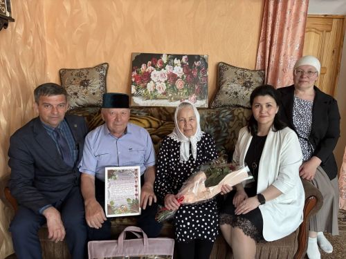 В Дрожжановском районе чествовали семьи с 60- и 65-летием совместной жизни