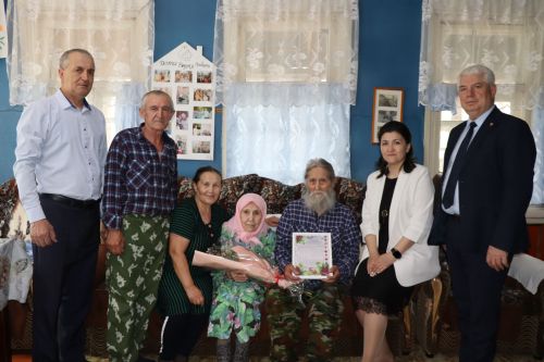 В Дрожжановском районе чествовали семьи с 60- и 65-летием совместной жизни