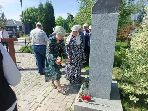 В Дрожжановском районе почтили память Героя Советского Союза Зарифа Алимова