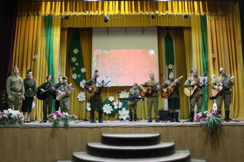 В Дрожжановском районе прошёл гитарник «Песни военных лет»