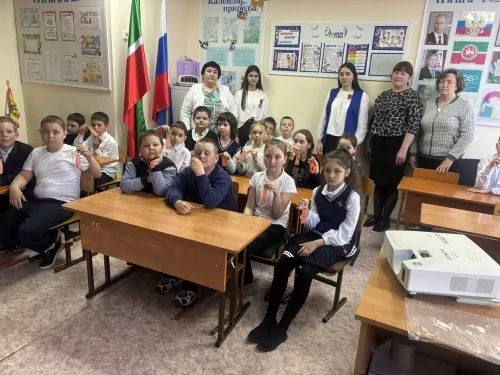 В Стародрожжановской начальной школе прошло профилактическое мероприятие по безопасности дорожного движения
