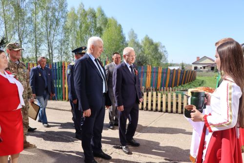 В Матакской школе Дрожжановского района почтили память Героя СССР Семена Уганина турниром по национальной борьбе