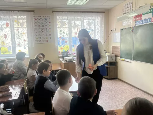 В Стародрожжановской начальной школе прошло профилактическое мероприятие по безопасности дорожного движения