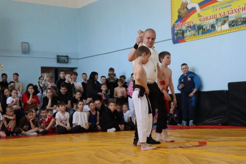 В Матакской школе Дрожжановского района почтили память Героя СССР Семена Уганина турниром по национальной борьбе