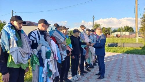 11 новобранцев из Дрожжановского района отправились на срочную службу в ряды Вооружённых Сил России