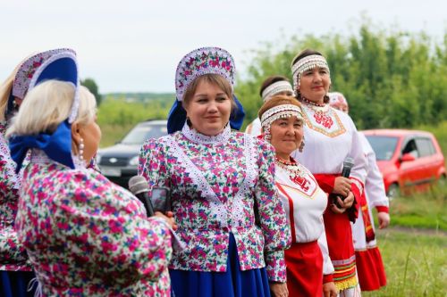 Жители села Хайбулдино Дрожжановского района собрались на посиделки «Уллах касе»