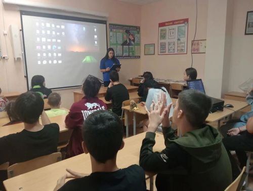 В приюте «Теплый дом» Дрожжановского района провели урок безопасности дорожного движения