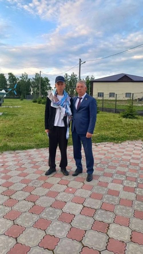 Илназ Низамов из Дрожжановского района отправился на службу в ряды Вооруженных сил России