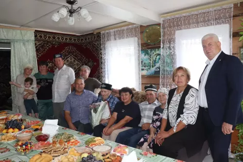 Житель села Старое Шаймурзино Дрожжановского района РТ отметил 90-летний юбилей