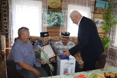 Житель села Старое Шаймурзино Дрожжановского района РТ отметил 90-летний юбилей