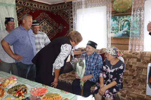 Житель села Старое Шаймурзино Дрожжановского района РТ отметил 90-летний юбилей