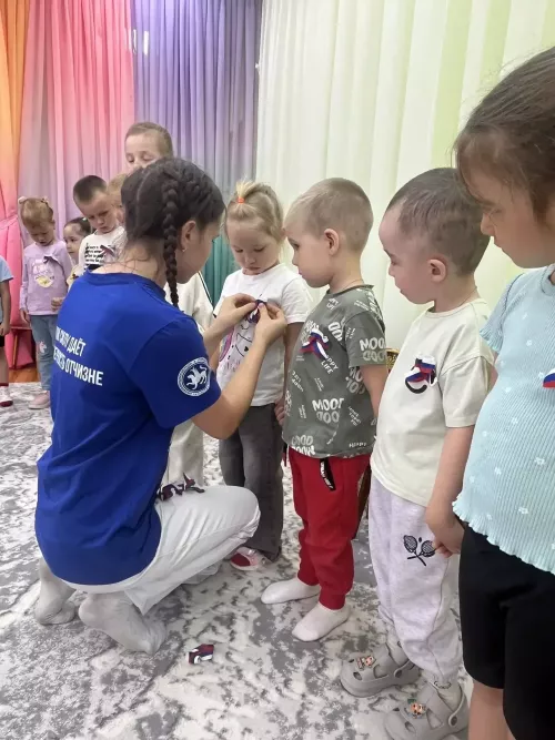 Патриотический праздник прошёл в детском саду «Солнышко»