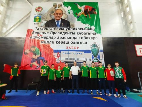 Дрожжановские борцы приняли участие в турнире на Кубок Шаймиева в Актаныше