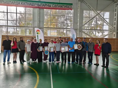 Спортивный праздник в честь Дня пожилых людей объединил ветеранов Дрожжановского района