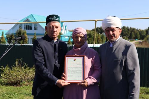 В Дрожжановском районе состоялось празднование 10 летия мечети «Жамигъ»