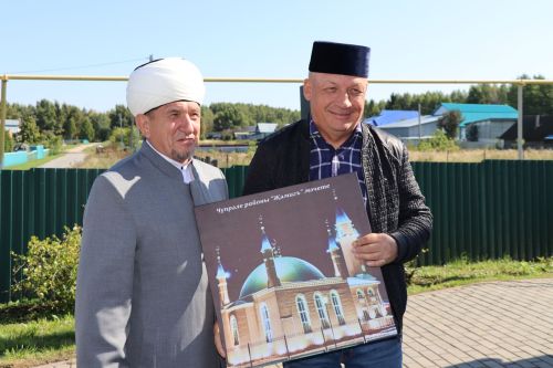 В Дрожжановском районе состоялось празднование 10 летия мечети «Жамигъ»