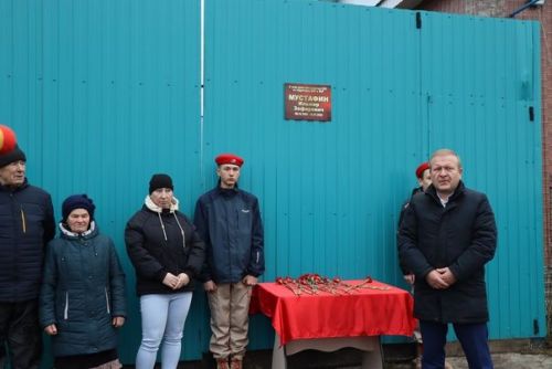 Погибшим воинам в СВО в Дрожжановском районе РТ открыли школьные мемориалы