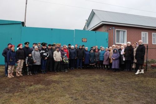 Погибшим воинам в СВО в Дрожжановском районе РТ открыли школьные мемориалы