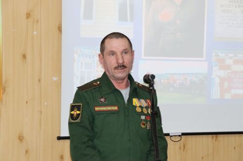 Мемориальный уголок памяти Фанилу Валиуллину из села Новые Чукалы -2023