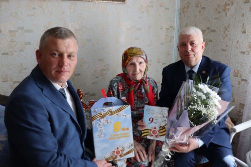Поздравление по случаю Дня Победы в Дрожжановском районе-2023