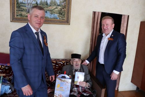 Поздравление по случаю Дня Победы в Дрожжановском районе-2023