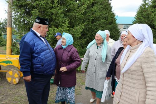 Кече Чынлы авылында "Ихлас" мәчете төзекләндерүдән соң ачылды