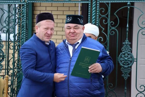Кече Чынлы авылында "Ихлас" мәчете төзекләндерүдән соң ачылды