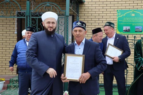 Кече Чынлы авылында "Ихлас" мәчете төзекләндерүдән соң ачылды