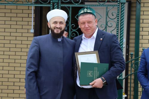 Кече Чынлы авылында "Ихлас" мәчете төзекләндерүдән соң ачылды