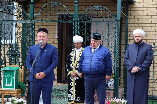 Кече Чынлы авылында "Ихлас" мәчете төзекләндерүдән соң ачылды