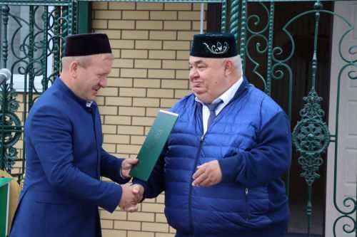 Кече Чынлы авылында "Ихлас" мәчете төзекләндерүдән соң ачылды
