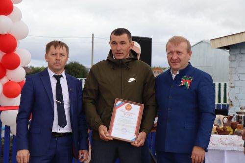 Открытие парка в селе Большая Акса Дрожжановского района -2023