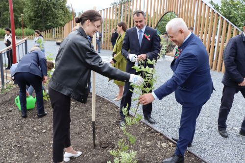 Открытие пруда "Приказ" по улице Школьная в селе Старое Дрожжаное -2023