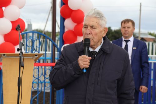Открытие парка в селе Большая Акса Дрожжановского района -2023