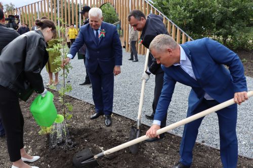 Открытие пруда "Приказ" по улице Школьная в селе Старое Дрожжаное -2023