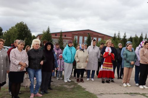 Открытие парка в селе Большая Акса Дрожжановского района -2023