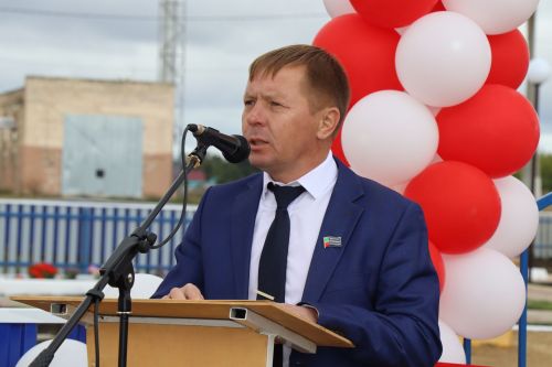 Открытие парка в селе Большая Акса Дрожжановского района -2023